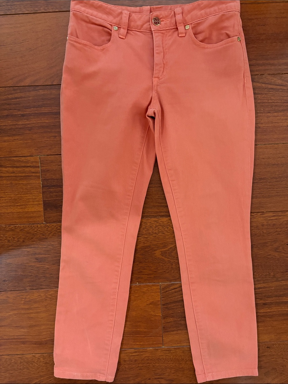 Tory Burch Women's Coral crop ankle Jeans women’s S